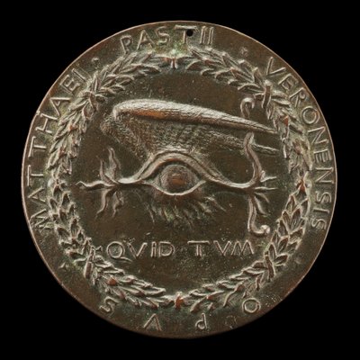 Ojo humano alado [reverso], 1446-1450 de Matteo di Andrea de Pasti