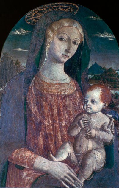 Madonna y Niño, c1450-1495 de Matteo di Giovanni