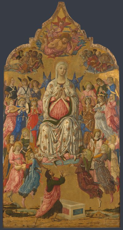 La Asunción de la Virgen, 1474 de Matteo di Giovanni