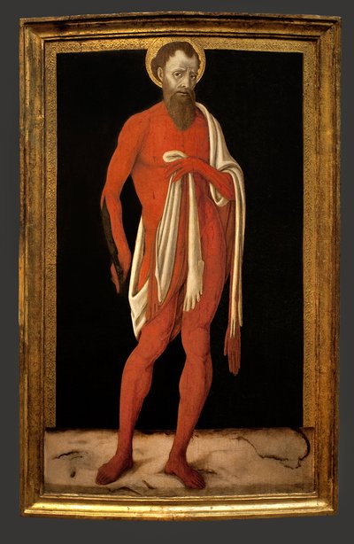 San Bartolomé, apóstol. de Matteo di Giovanni di Bartolo
