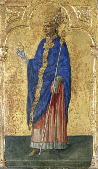 San Nicolás de Bari de Matteo di Giovanni di Bartolo