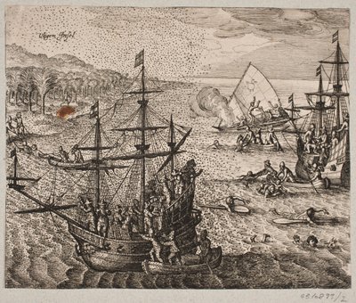 Cómo se venció a los pueblos salvajes de Matthäus Merian d.Æ.