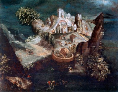 Paisaje Antropomórfico, c1613-1650 de Matthaus Merian
