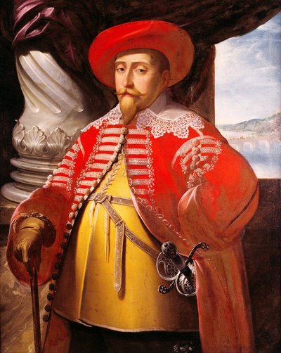 Retrato de Gustavo Adolfo, 1632 de Matthaus Merian