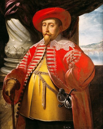 Retrato del rey Gustavo II Adolfo de Suecia 1594-1632, 1631-1632 de Matthaus the Elder Merian