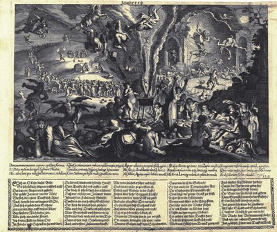 El Sabbat de las Brujas de Matthaus the Elder Merian