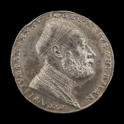 Georg Hermann, 1491-1552, Filósofo alemán [anverso], 1529 de Matthes Gebel