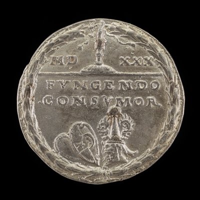 Escudos y Casco [reverso], 1529 de Matthes Gebel