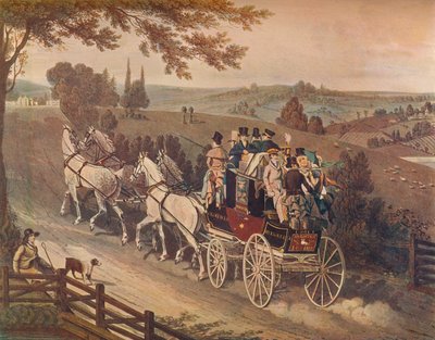 Diligencia, 1822 de Matthew Dubourg
