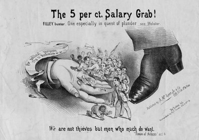 El aumento salarial del 5%, publicado por A. McLean Jr., St Louis, c.1873 de Matthew Hastings