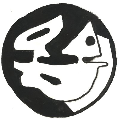Du Serie Glifos 10, 2017 (tinta china) de Matthew Hilton