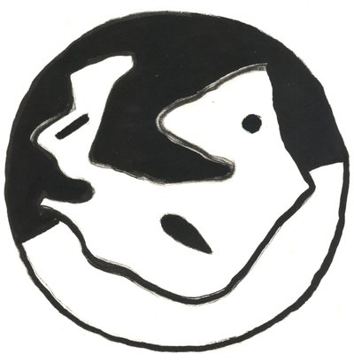 Du Serie Glifos 11, 2017 (tinta china) de Matthew Hilton