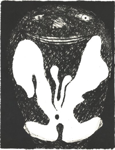 Libro de artista "Des Bêtes" 1, 2018 (litografía) de Matthew Hilton