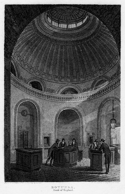 Rotonda, Banco de Inglaterra, Ciudad de Londres de Matthews