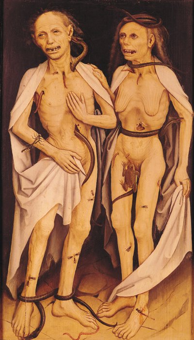 Los amantes muertos (óleo sobre tabla) de Matthias (c.1480 1528) Grunewald