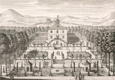 Casa y jardín, 1715 de Matthias Diesel