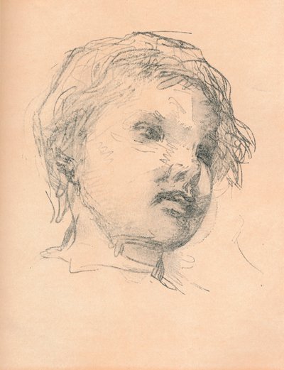 Boceto de un niño, c. 1920 de Matthias Marris