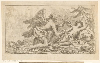 El Padre Tiempo corta las alas de Amor de Matthias Oesterreich