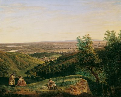Vista de Viena desde Krapfenwaldl de Matthias Rudolf Toma