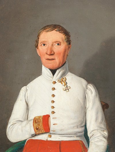 Retrato de Friedrich Hoffmann von Donnersberg 1769-1848 de Matthias Rudolf Toma