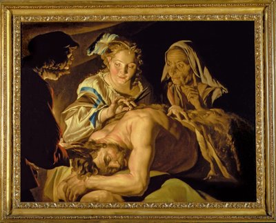 Sansón y Dalila de Matthias Stomer