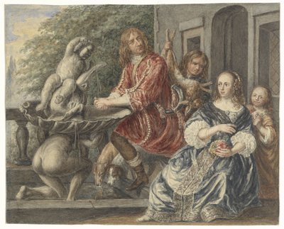 Cornelis de Wit y su familia de Matthijs Maris