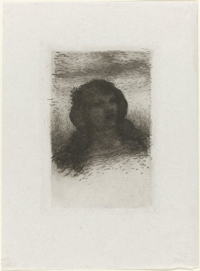 cabeza de una niña de Matthijs Maris