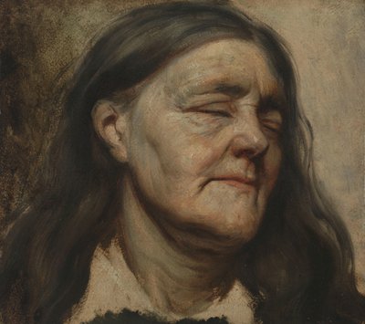 Estudio de una anciana de Matthijs Maris