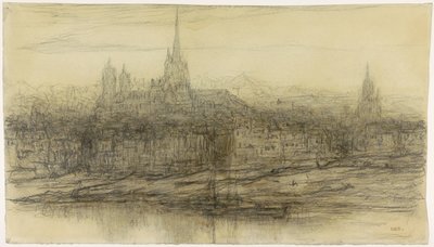 Vista de Rouen de Matthijs Maris