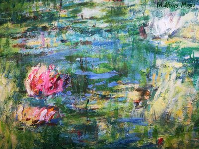 Nenúfares de colores vivos de Matthys Moss