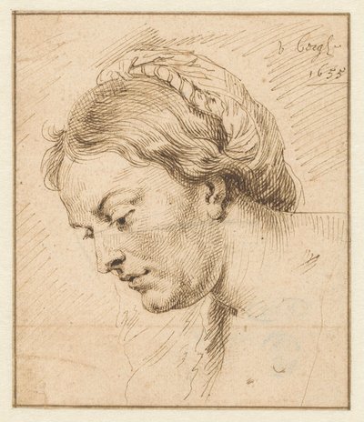 Cabeza de mujer de Matthys van den Bergh