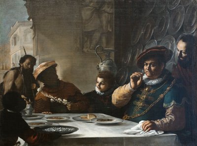 La fiesta del rico de Mattia (1613 99) Preti