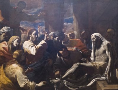 La resurrección de Lázaro de Mattia (1613 99) Preti