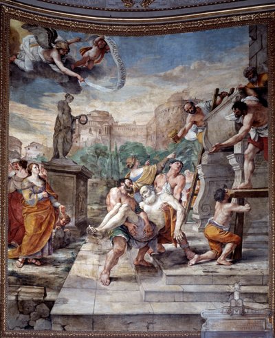 Entierro de San Andrés de Mattia Preti