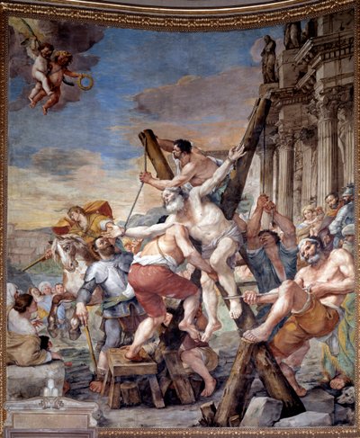 Martirio de San Andrés de Mattia Preti