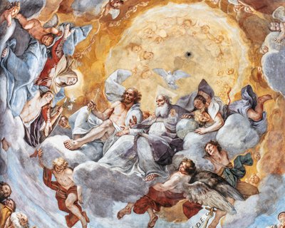 Paraíso, detalle de Mattia (1613 99) Preti