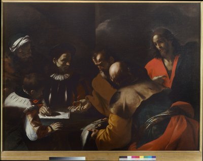 San Pedro pagando el tributo de Mattia Preti