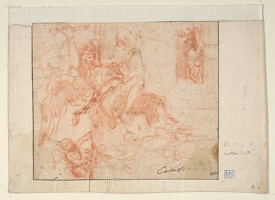 Ángel Volador y Otras Figuras de Mattia Preti