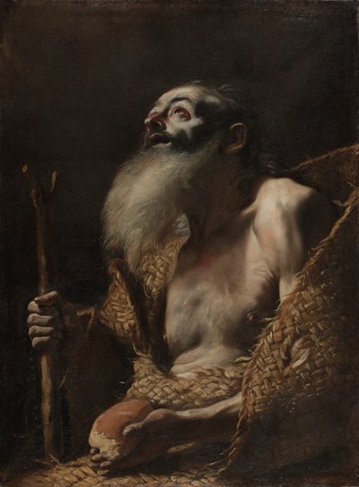 San Pablo el Ermitaño, c. 1662-1664 de Mattia Preti