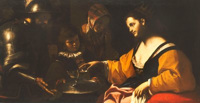 Sofonisba recibiendo la copa de veneno, c.1640 de Mattia Preti