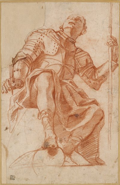 Estudio para un Caballero de Malta de Mattia Preti