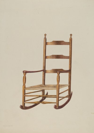 Mecedora de Maud M. Holme