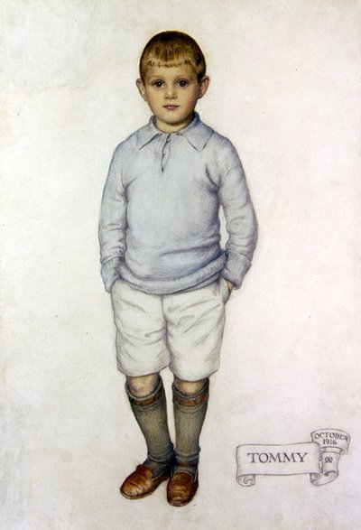 Retrato de Tommy de Maud Tindal Atkinson