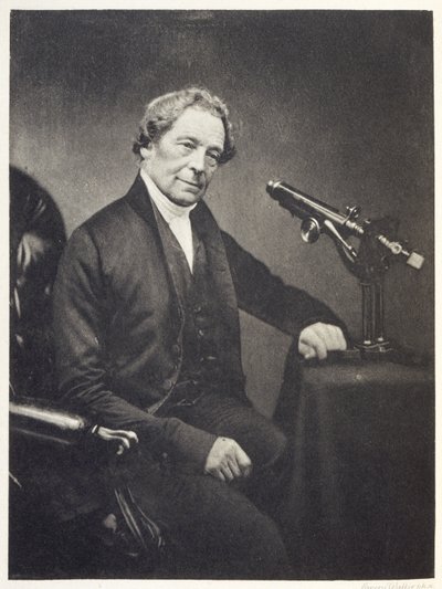 Joseph Jackson Lister, comerciante de vinos inglés y microscopista aficionado, 1830s de Maull and Co