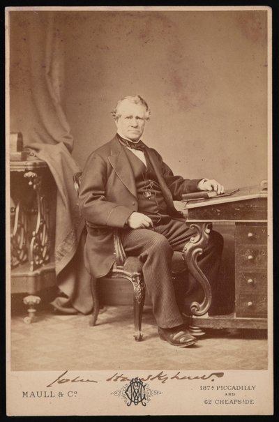 Retrato de John Hawkshaw de Maull and Co