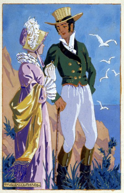 Adolphe y Ellenore de Maurice Berty