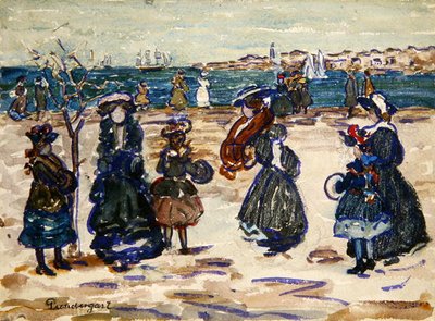 A través del Puerto, Salem de Maurice Brazil Prendergast