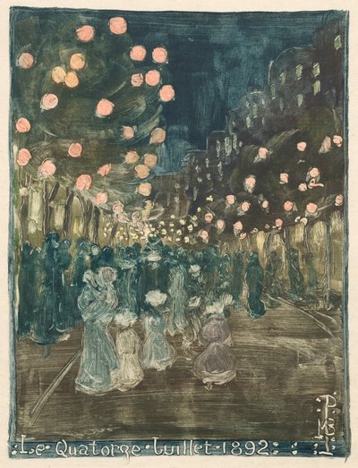 Día de la Bastilla, 1892 de Maurice Brazil Prendergast