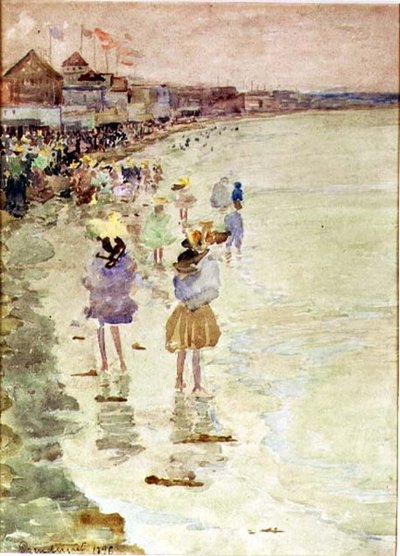 Playa Crescent de Maurice Brazil Prendergast