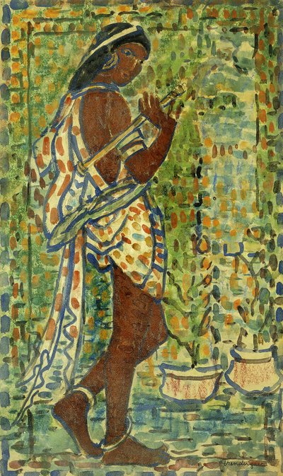 Bailarina Hindú de Maurice Brazil Prendergast